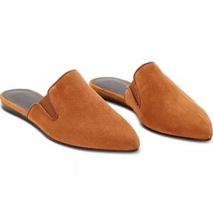 Jenni Kayne Brown Leather Mules Timeless Style